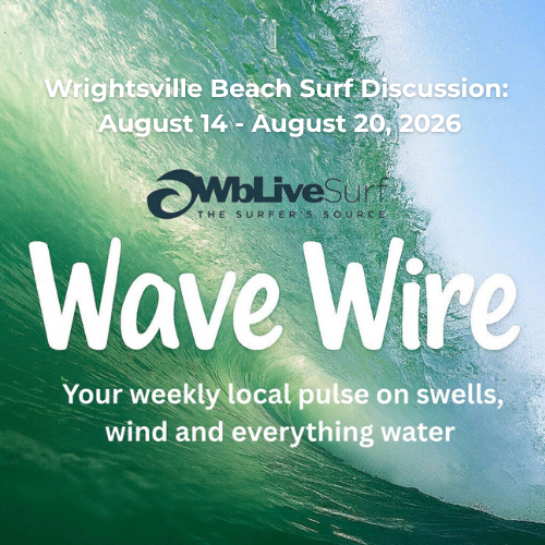 Wrightsville Beach Surf Outlook: August 14 – August 20, 2026